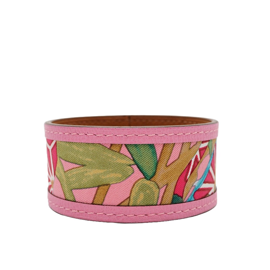 HERMES（エルメス） プティ アッシュ バングル ブレスレット レザーx