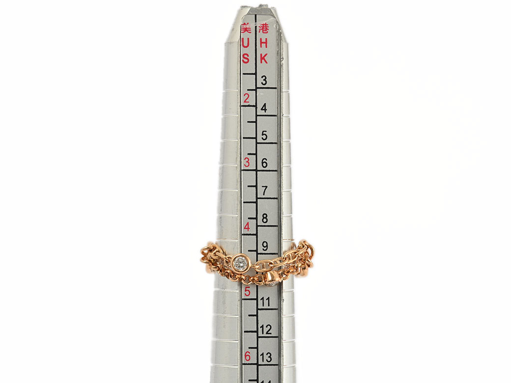 HERMES（エルメス） シェーヌダンクル カオス PM リング 51（11号