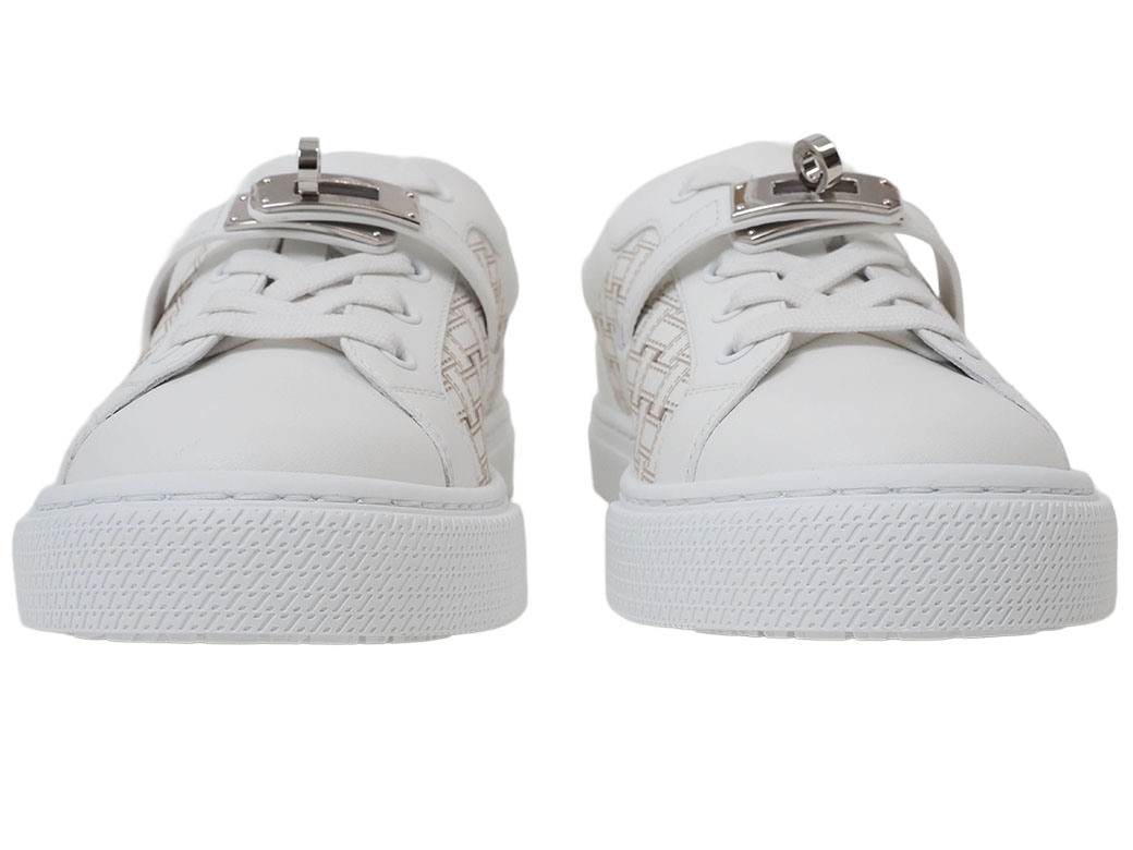 HERMES（エルメス） スニーカー レディース 37 24cm デイ 靴 ホワイト