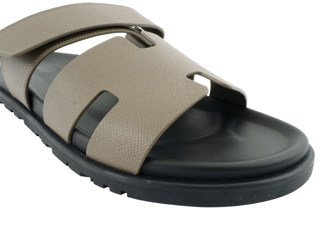 HERMES（エルメス） サンダル シプレ 靴 エトゥープ ヴォーエプソン