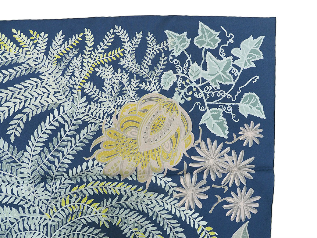 HERMES（エルメス） カレダブルフェイス90 スカーフ 画家たちの庭