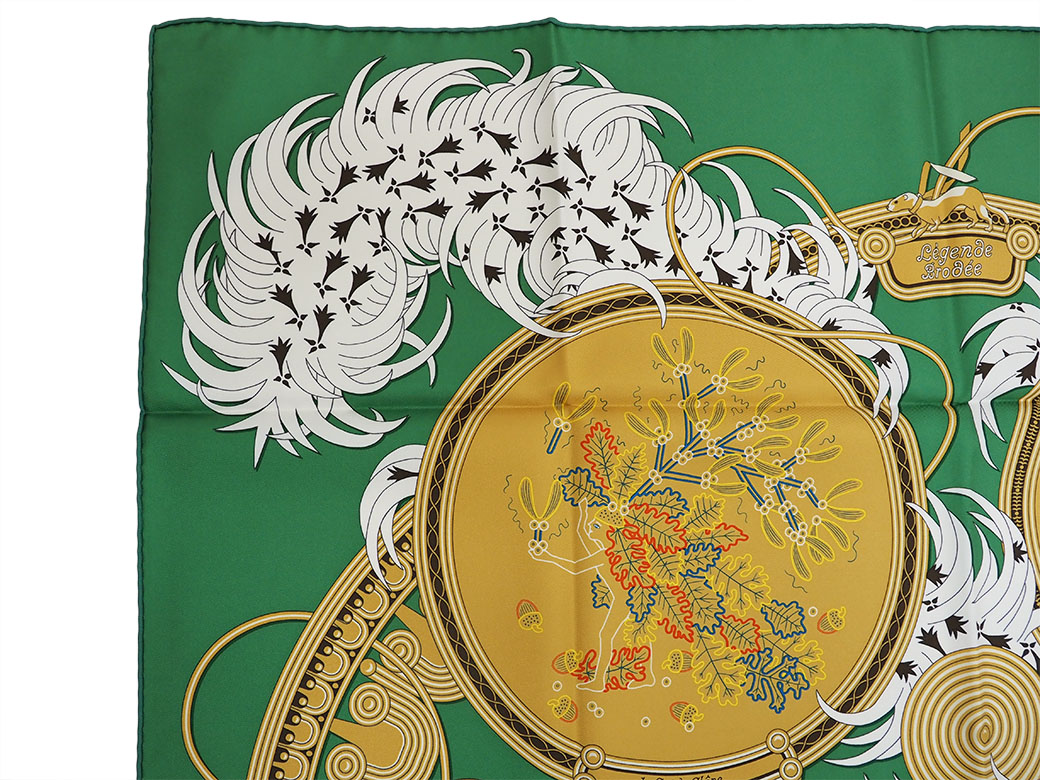 HERMES（エルメス） カレ 90 カレ90 スカーフ 刺繍が織りなす伝説
