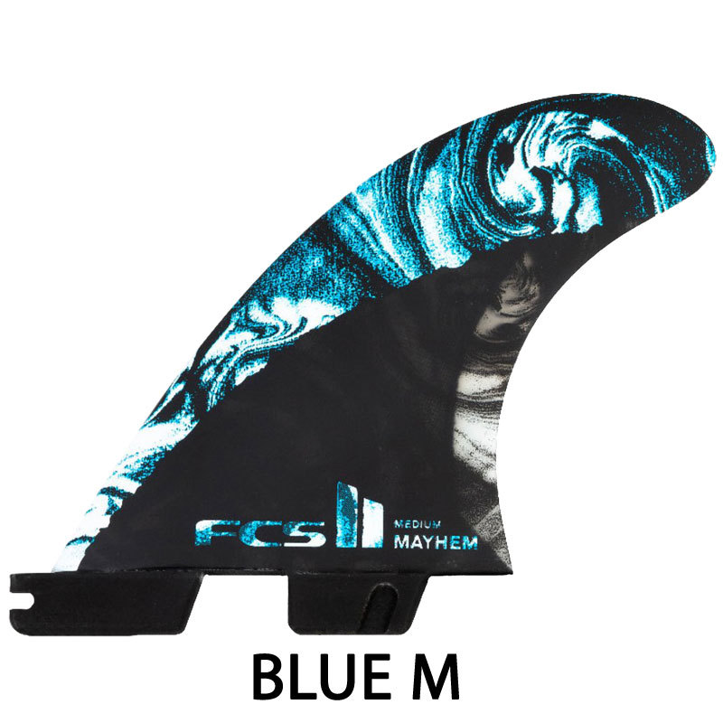 FCS FCS2 MAYHEM MB CARBON TRI-QUAD 5 FIN L / FCSII エフシーエス2