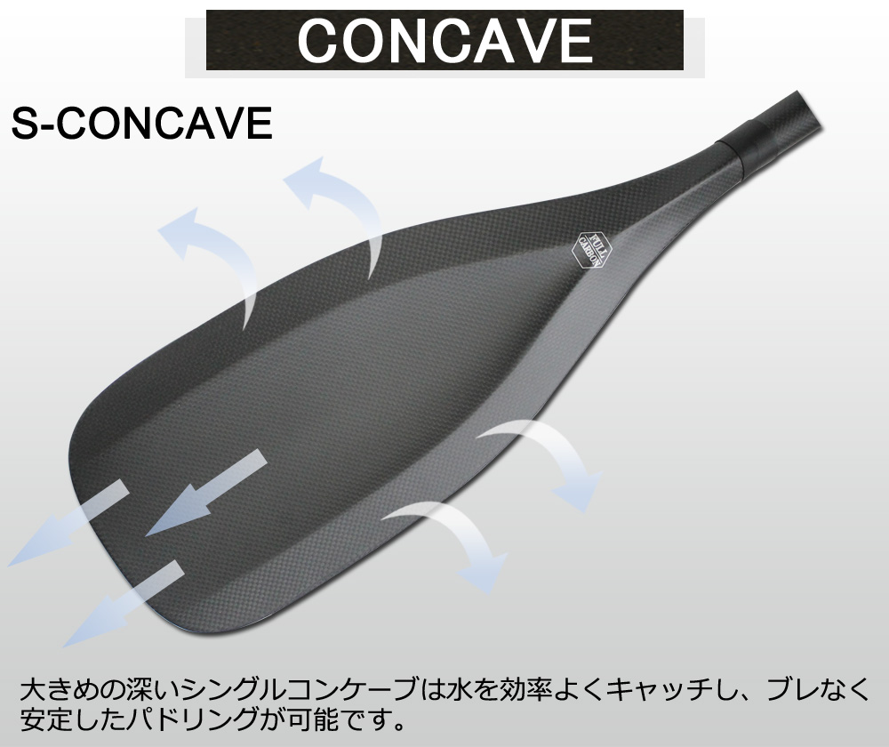 SUP サップ カーボンパドル 2ピース ADVANCED アドバンス
