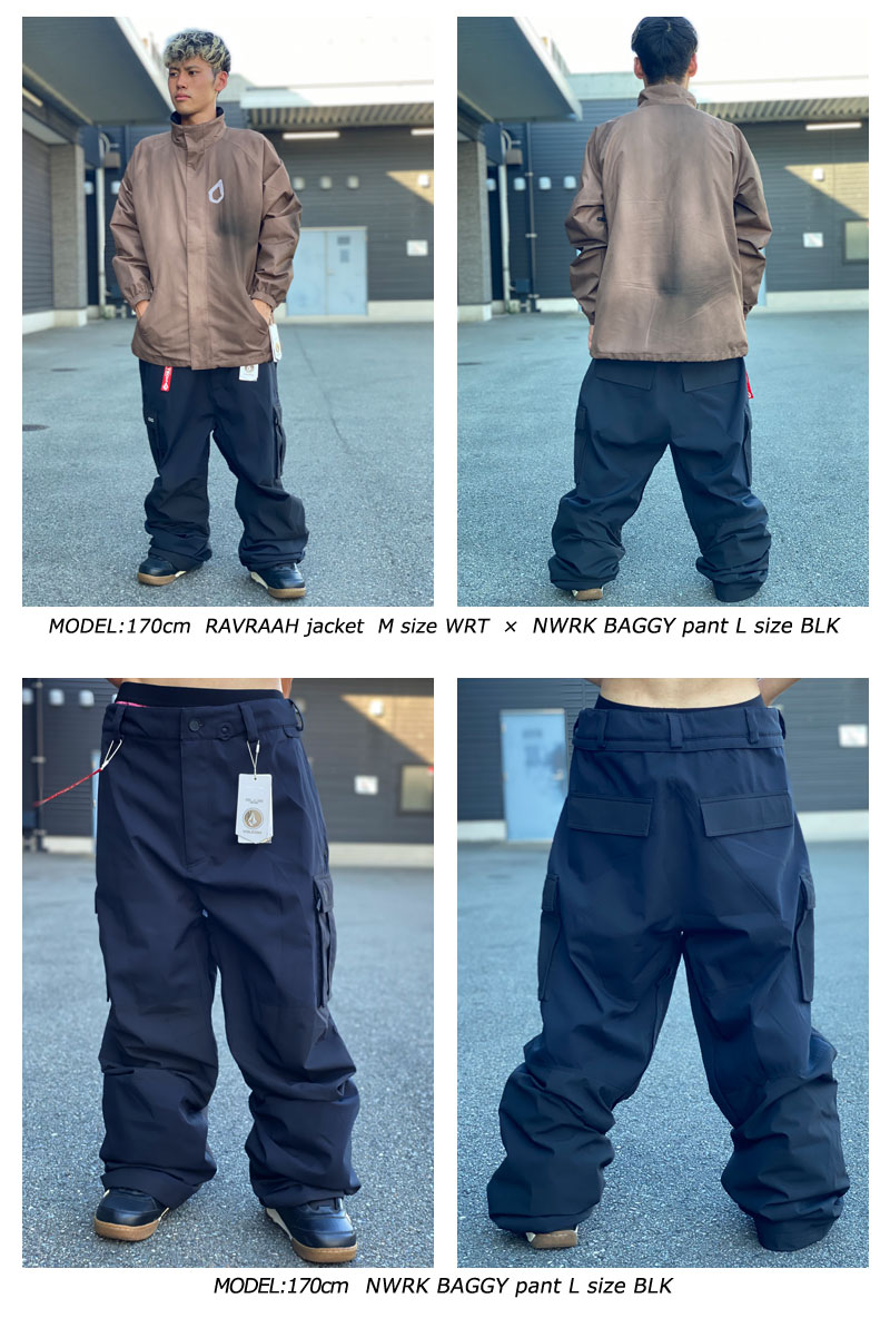 VOLCOM（ボルコム） 23-24 VOLCOM/ボルコム NWRK BAGGY pant メンズ