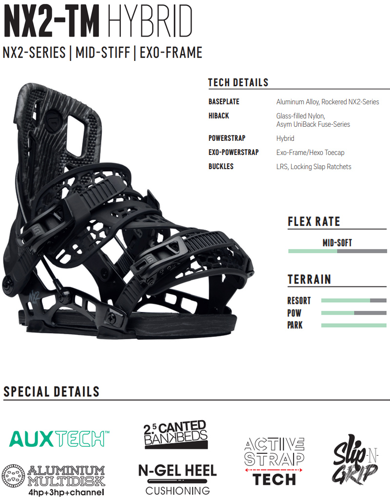 FLOW（フロー） 即出荷 23-24 FLOW / フロー NX2-TM HYBRID エヌ