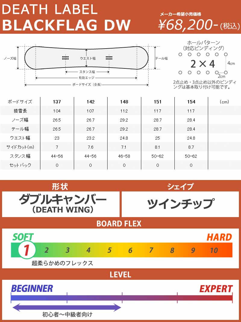 DEATH LABEL 24-25 DEATH LABEL / デスレーベル BLACK FLAG DW