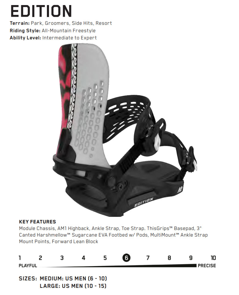 24-25 K2/ケーツー EDITION エディション メンズ レディース