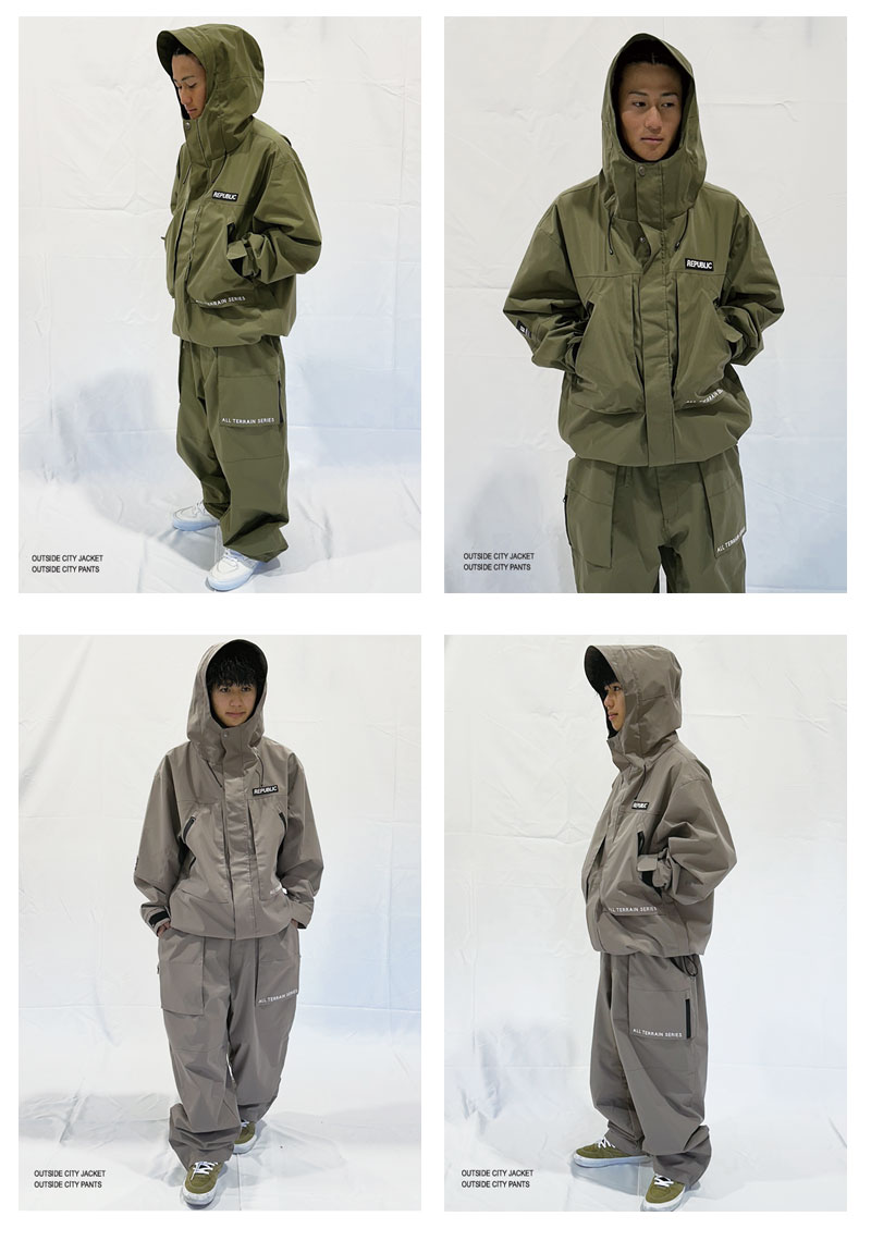 25-26 REPUBLIC&CO/リパブリック OUTSIDE CITY parka 着用説明動画