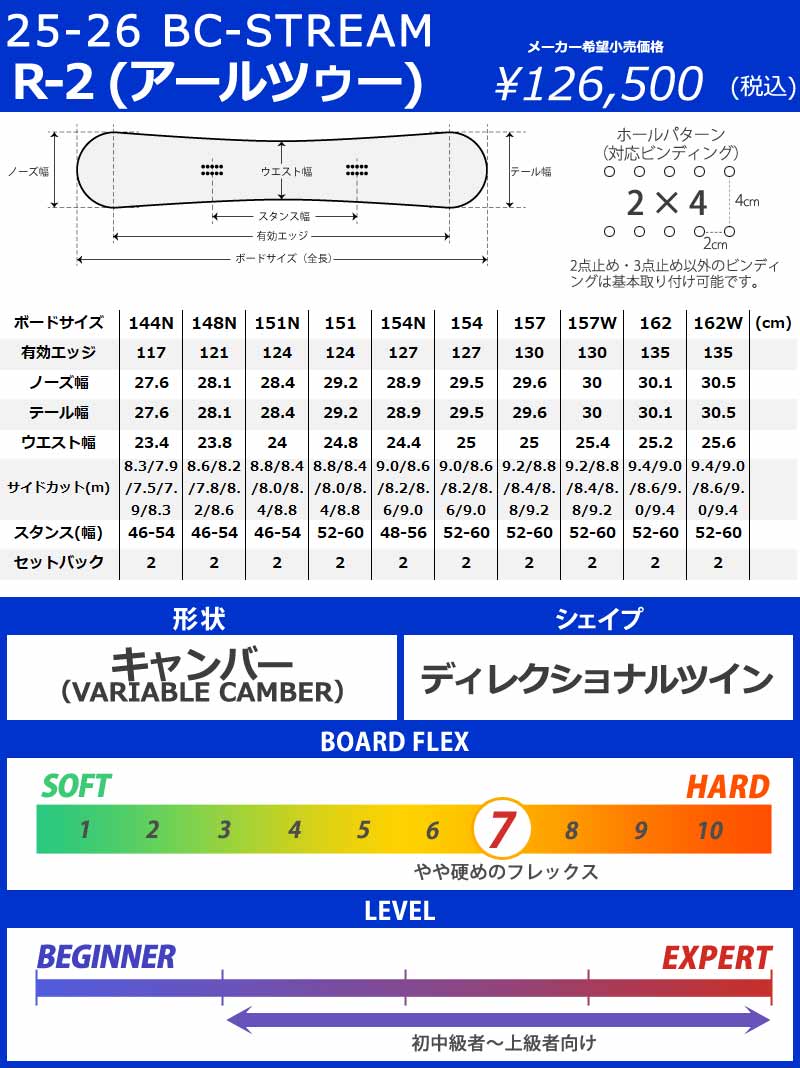 25-26 BC-STREAM / ビーシーストリーム R-2 アールツー メンズ