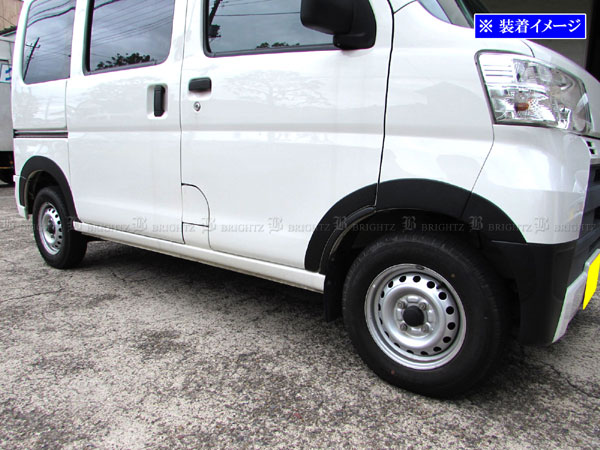 ハイゼットカーゴ S321V S331V 後期 オーバー フェンダー エアロ