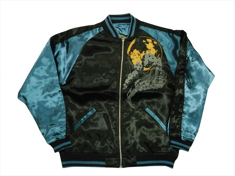 絡繰魂×銀河鉄道999 コラボ 40周年記念 スカジャン 291026 総刺繍