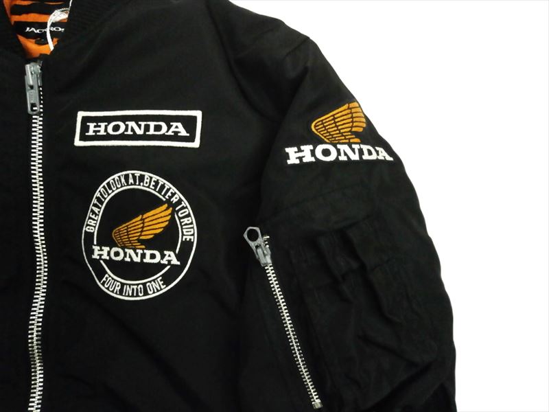 JACKROSE（ジャックローズ） Honda(ホンダ)× コラボ MA-1ジャケット