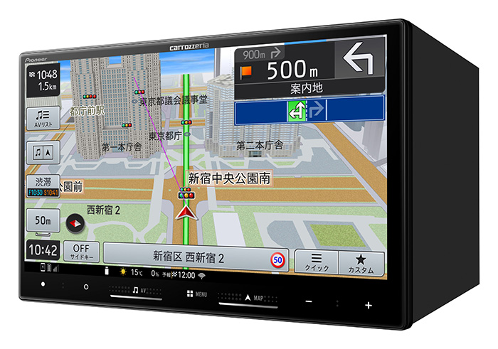 楽ナビ AVIC-RL822-D(AVIC-RL722の廉価版) 2025年モデル 新品 送料無料