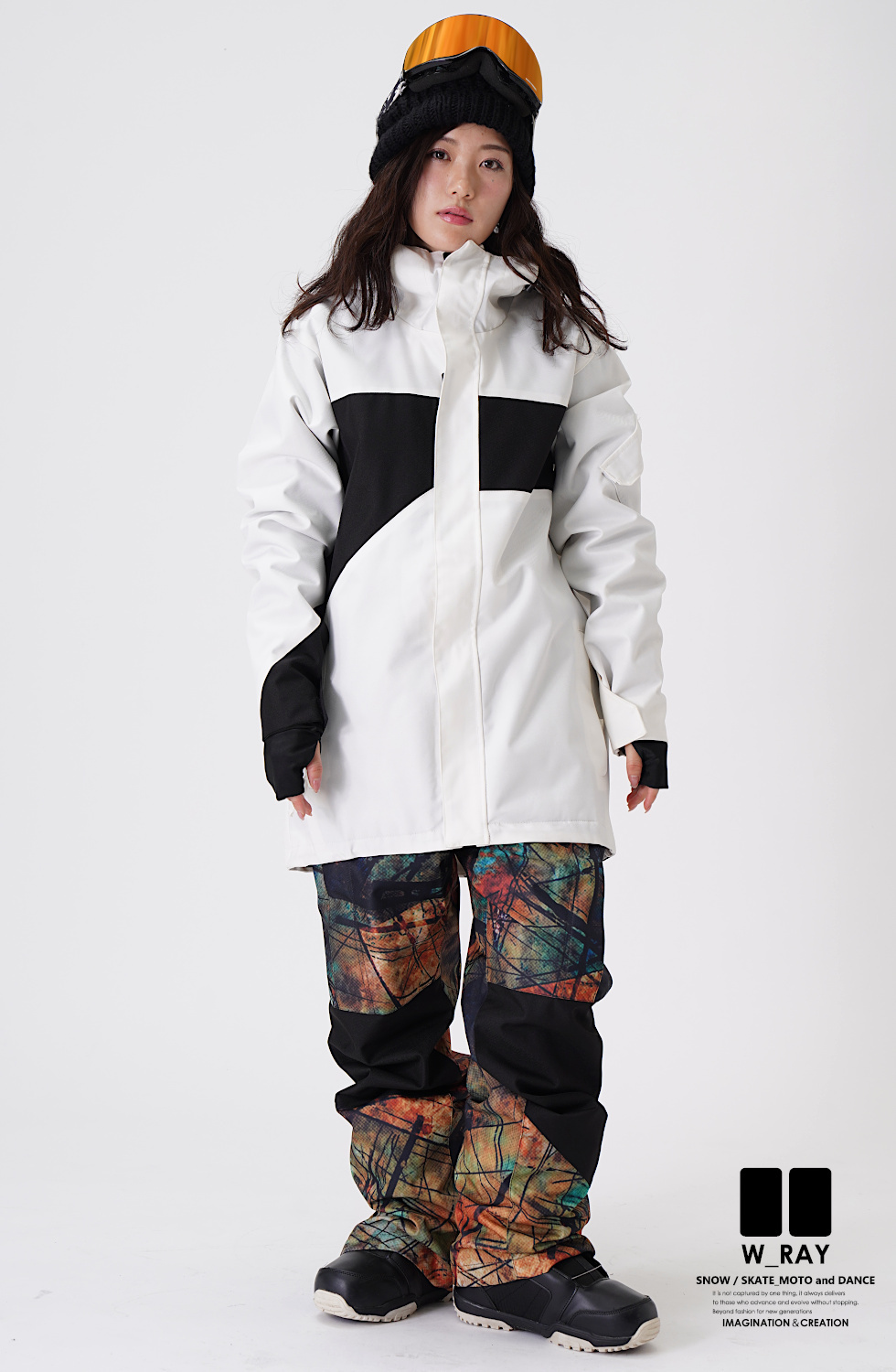 スノーボードウェア メンズ レディース 上下セット スノボウェア