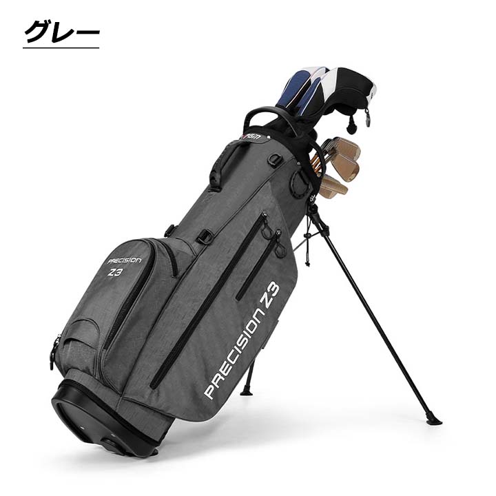 スタンド式キャディバッグ ゴルフバッグ セルフスタンド フルレングス