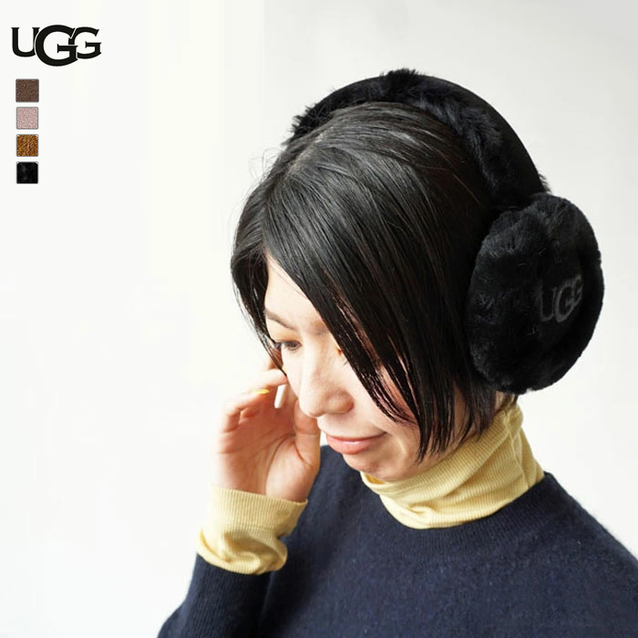 UGG（アグ） 並行輸入品 イヤーマフ レディース W EMBROIDERED LOGO