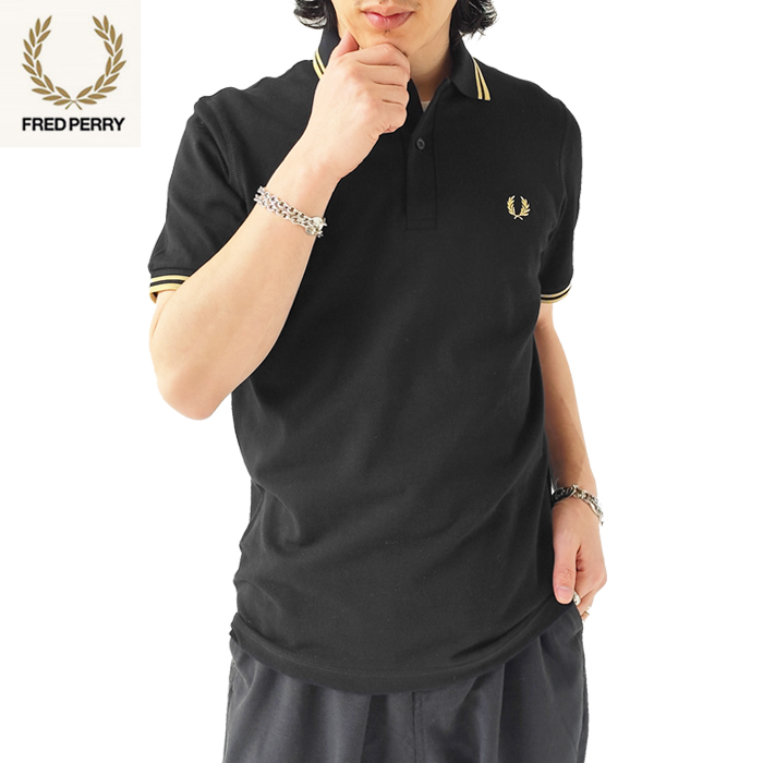 FRED PERRY（フレッドペリー） ポロシャツ メンズ FRED PERRY TWIN