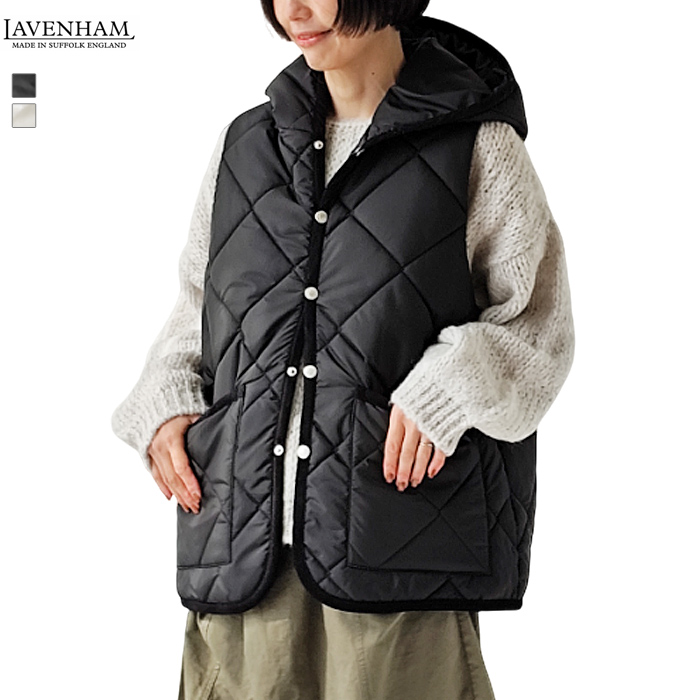 LAVENHAM（ラベンハム） キルティング ベスト BIG QUILT BARTON WOMENS