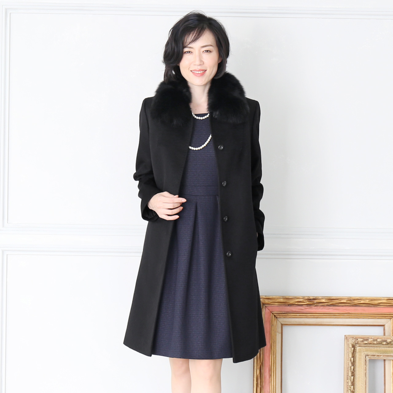 sankyo shokai（三京商会） [10%offクーポン]カシミヤコート カシミヤ