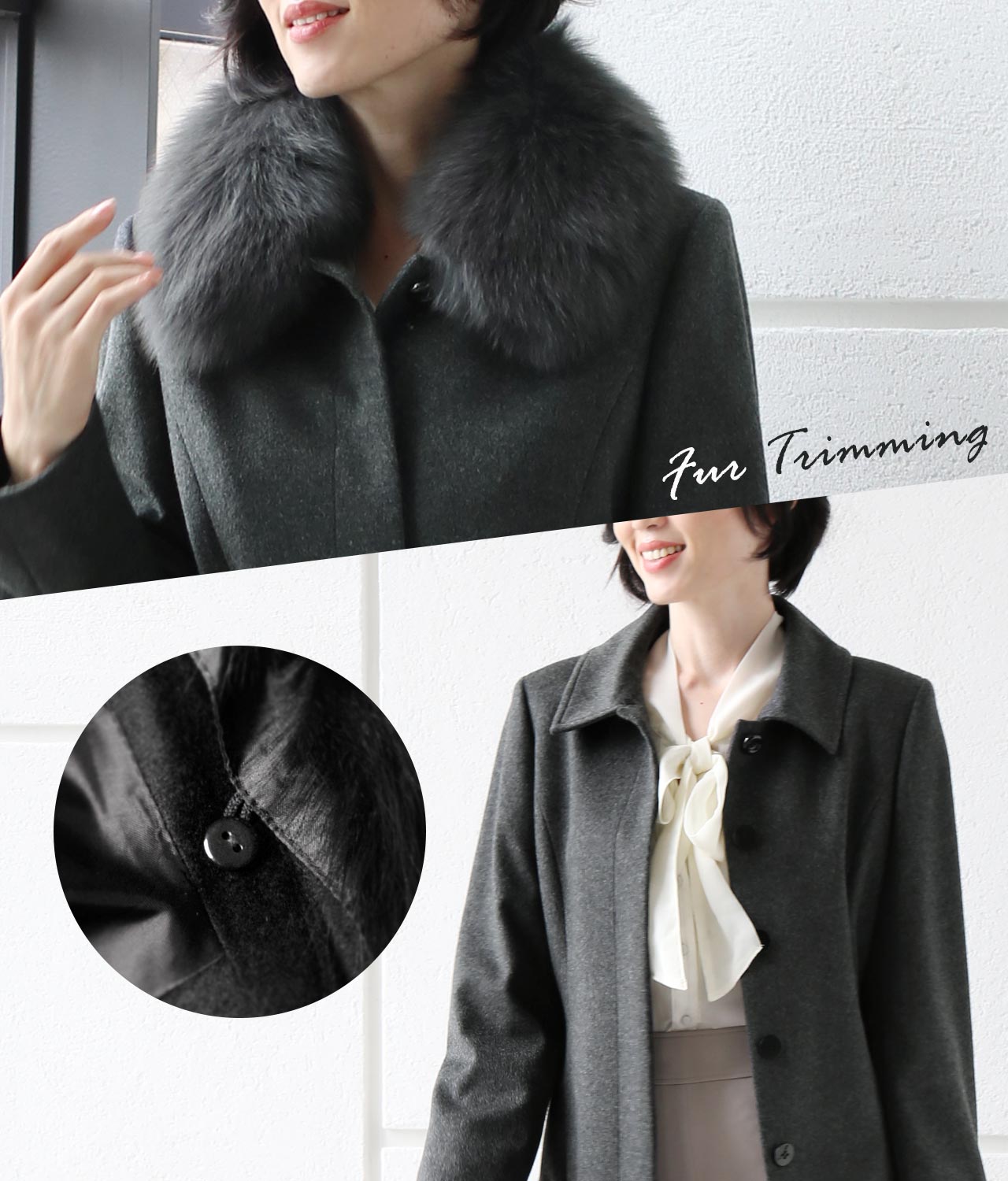 Filomo（フィローモ） カシミヤ コート レディース カシミヤ100