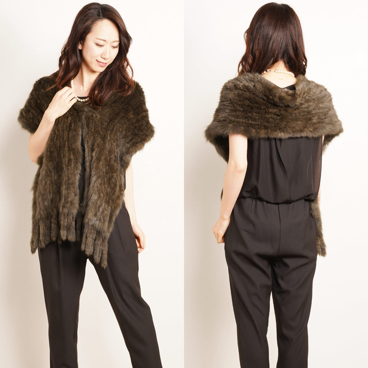 sankyo shokai（三京商会） ［期間限定価格］セーブル ファー 編込み