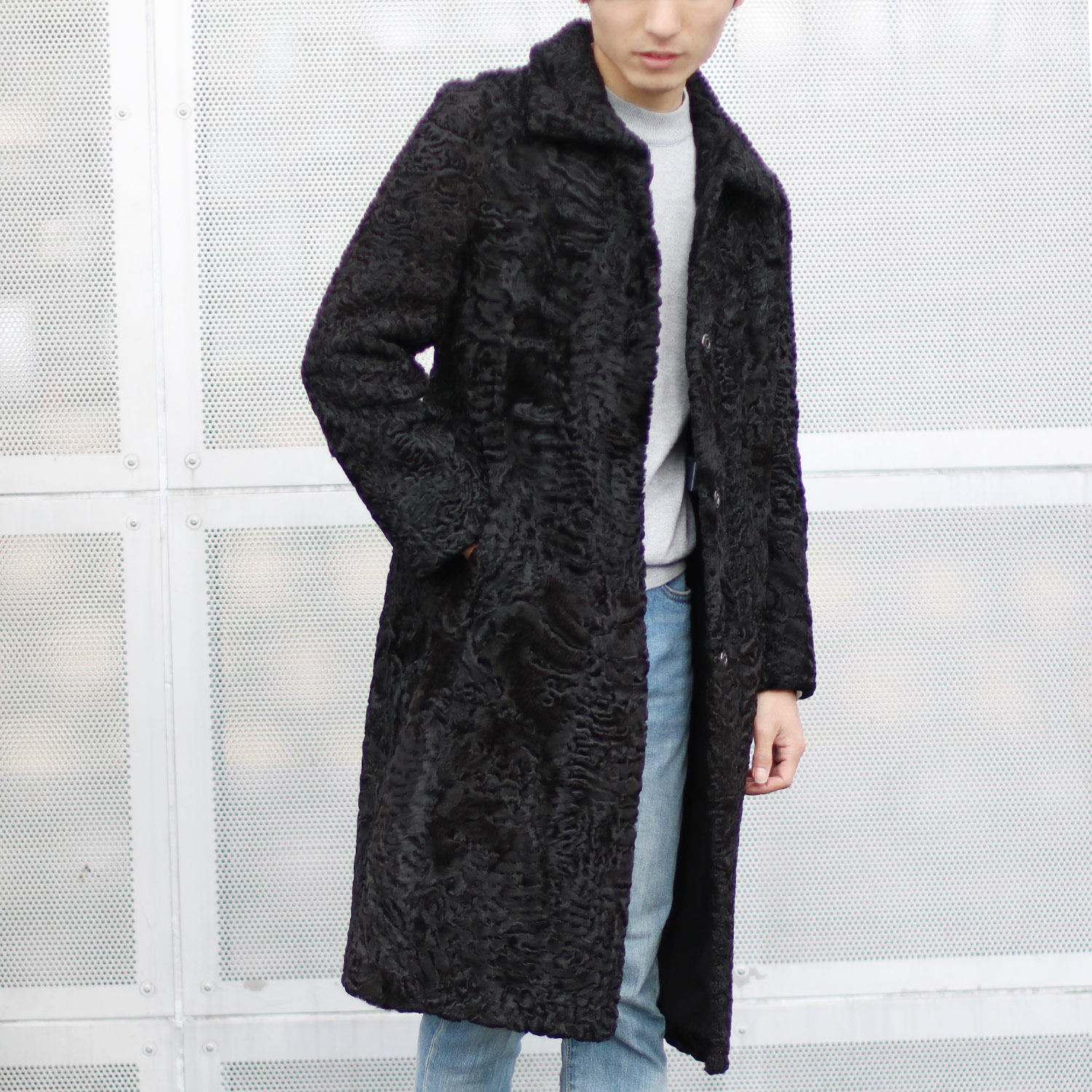 sankyo shokai（三京商会） ［期間限定価格］ファー コート メンズ