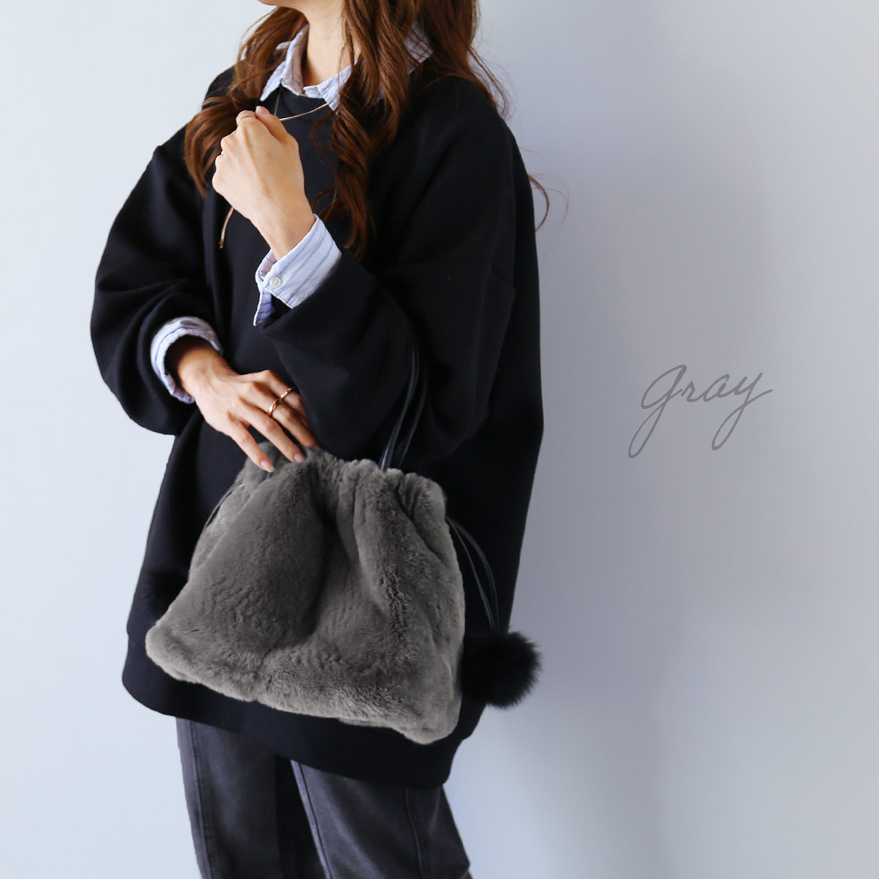 sankyo shokai（三京商会） [5%offクーポン]レッキス ファーバッグ