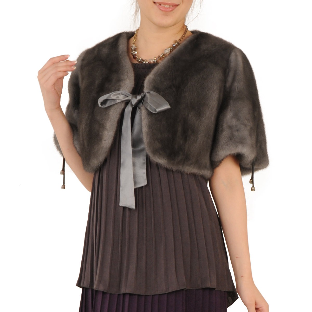 sankyo shokai（三京商会） ［期間限定価格］毛皮/ファー/ブルー