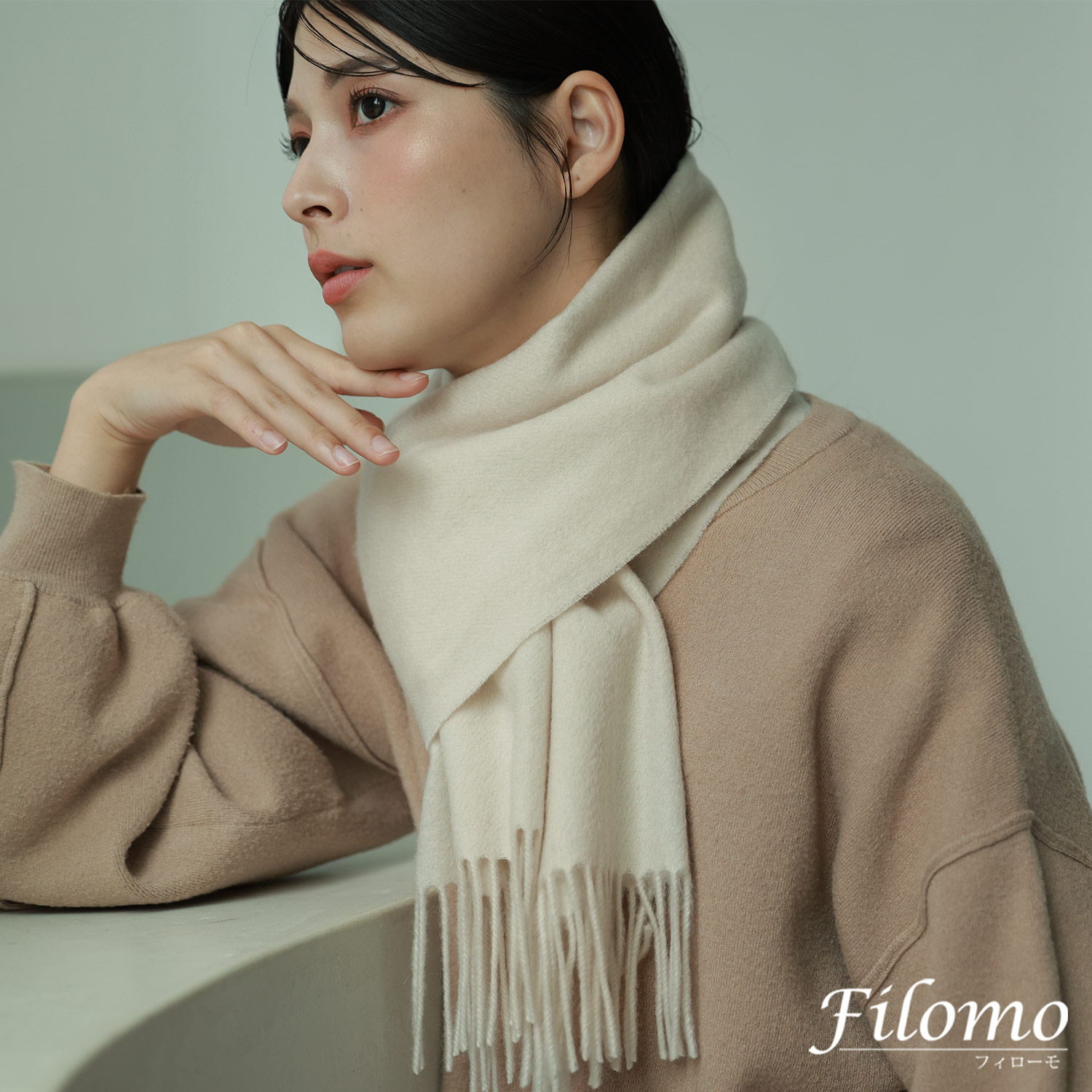 Filomo（フィローモ） [5%offクーポン]カシミヤ マフラー レディース