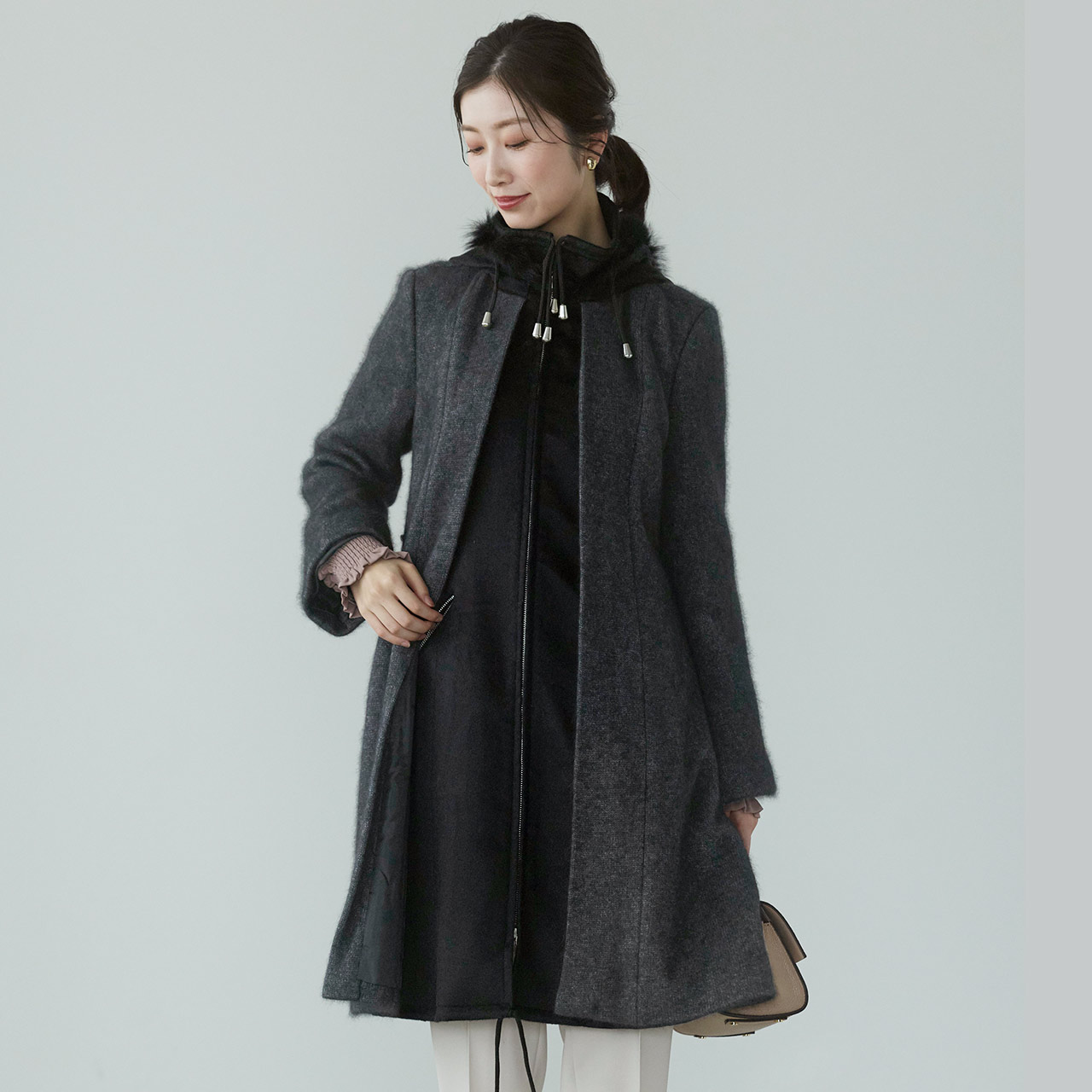 sankyo shokai（三京商会） [10%offクーポン]コート レディース フード