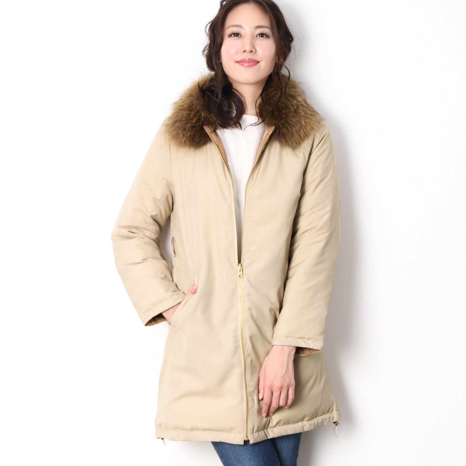 sankyo shokai（三京商会） [10%offクーポン]リバーシブル ダウン