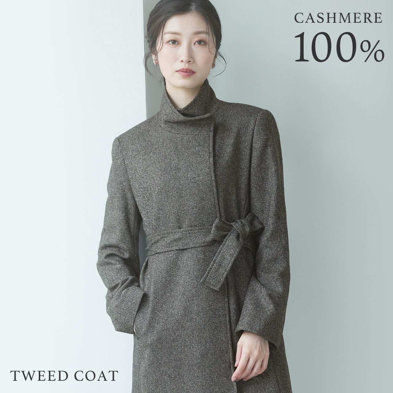 sankyo shokai（三京商会） ［期間限定価格］カシミヤ 100％ コート