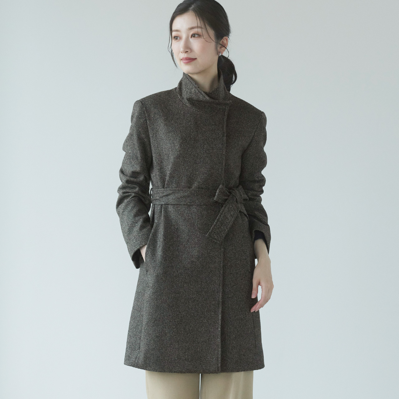 sankyo shokai（三京商会） ［期間限定価格］カシミヤ 100％ コート