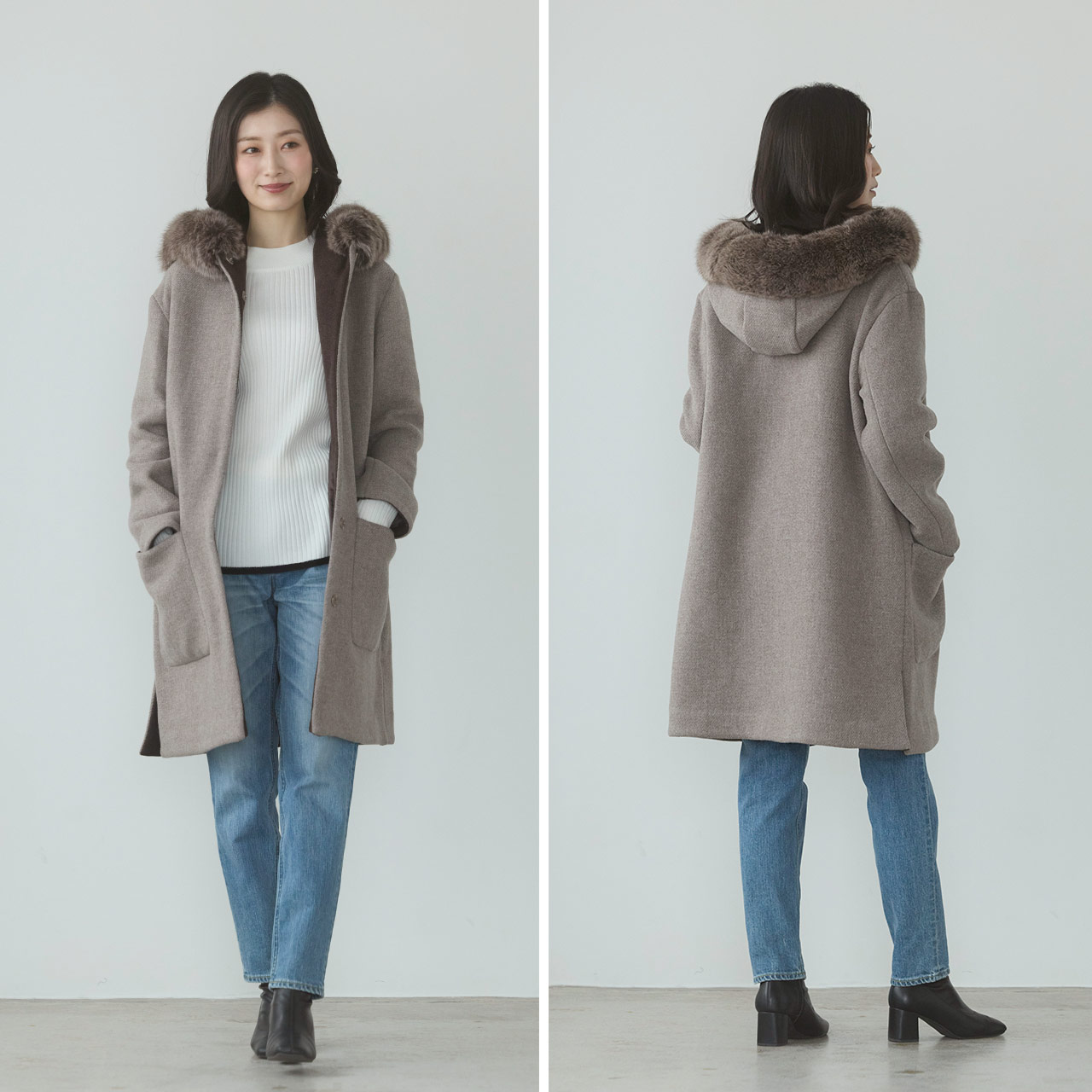 sankyo shokai（三京商会） [10%offクーポン]日本製 ロングコート