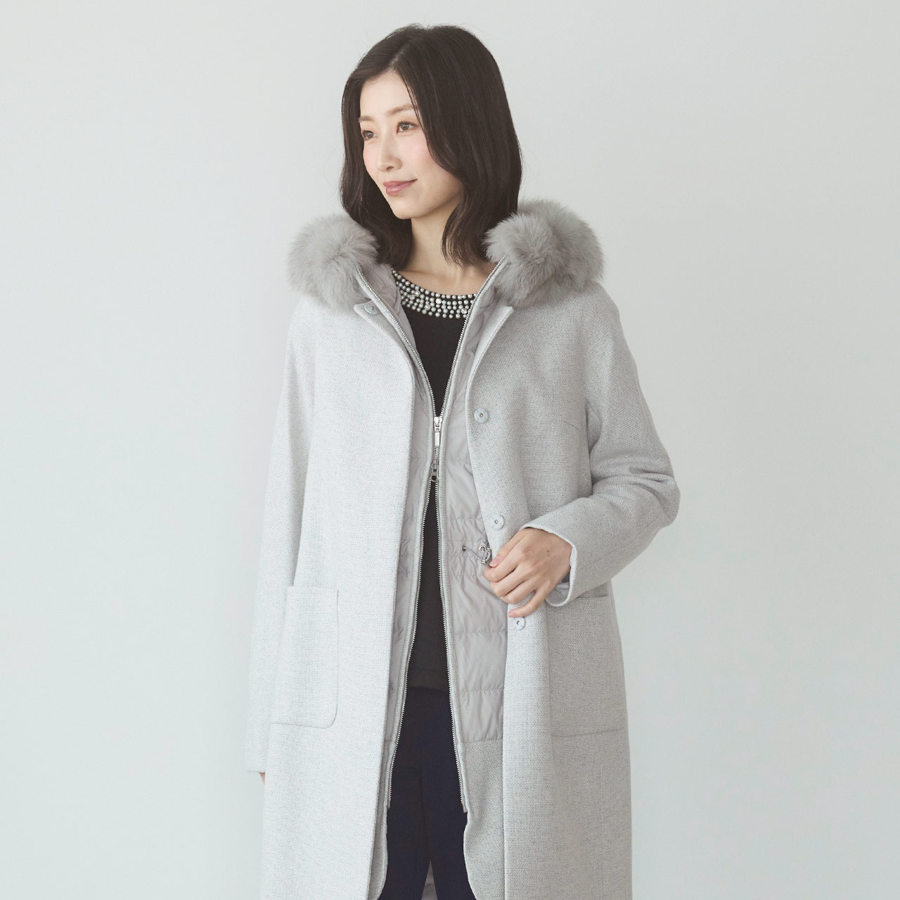 Filomo（フィローモ） [10%offクーポン]ライナー 付き コート 3way