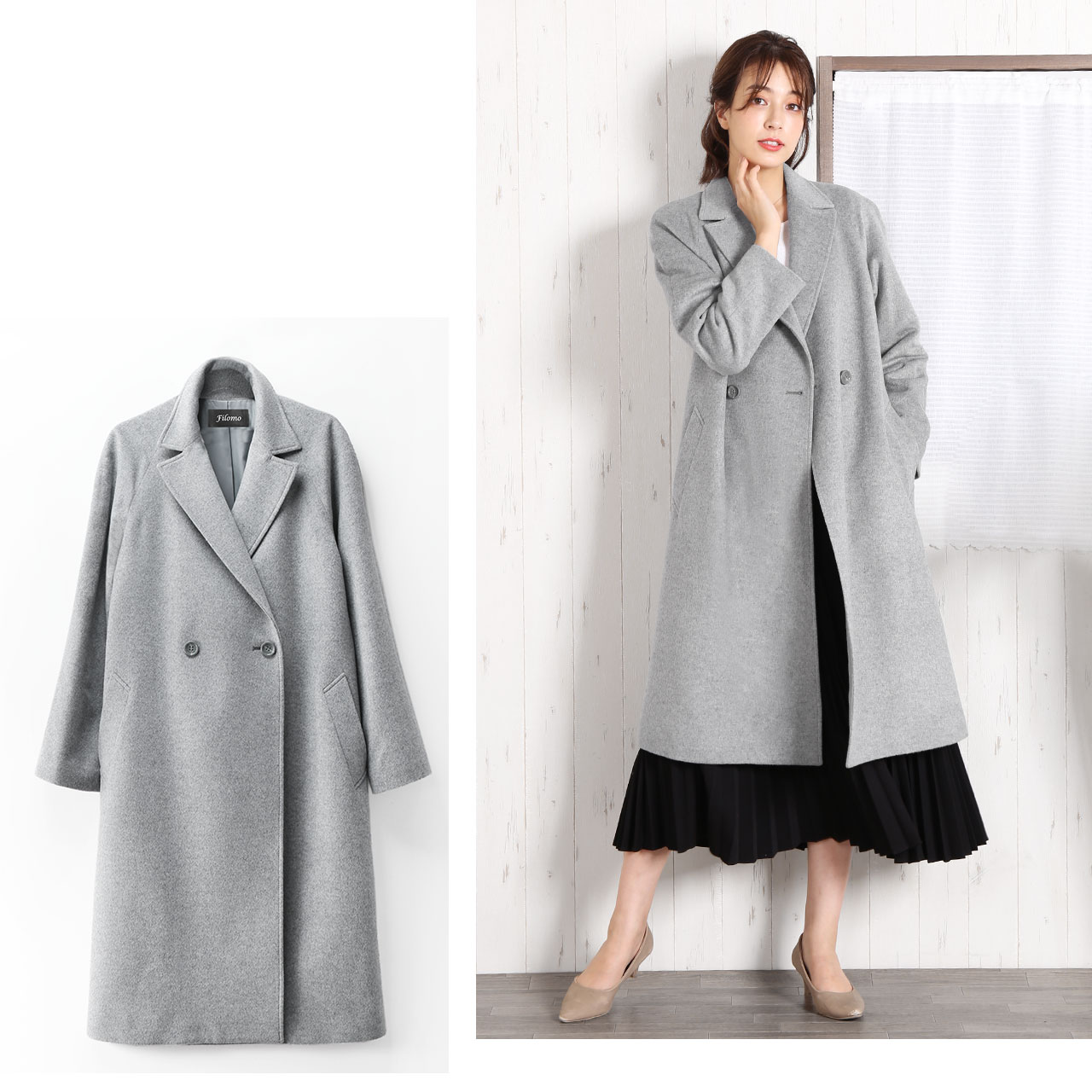 Filomo（フィローモ） [5%offクーポン]ロング チェスターコート