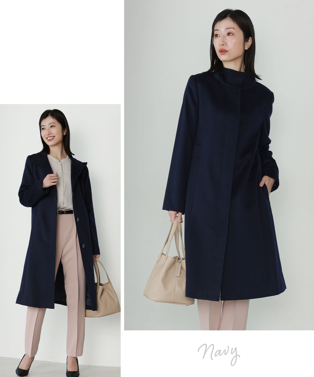 Filomo（フィローモ） コート レディース きれいめ ロング スタンド