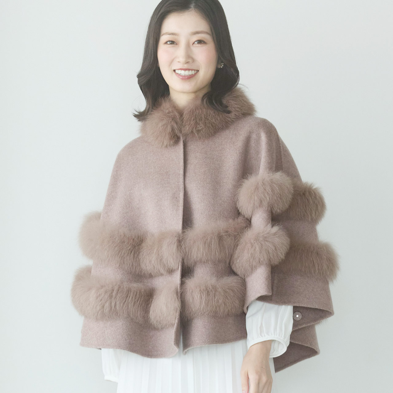 Filomo（フィローモ） [10%offクーポン]ケープ コート カシミヤ