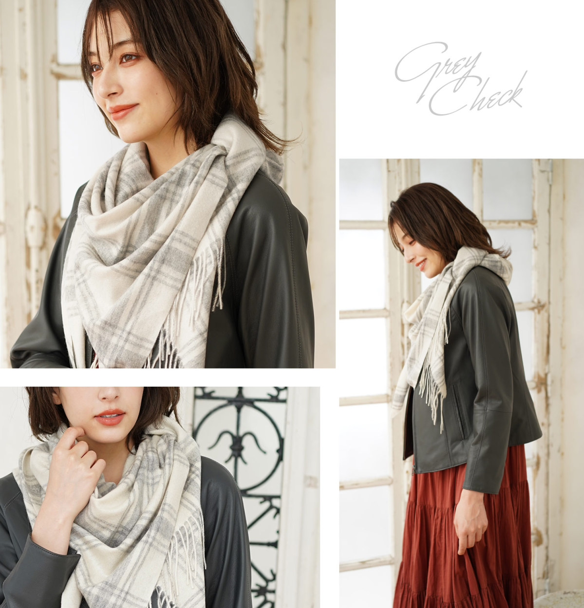 sankyo shokai（三京商会） ［期間限定価格］カシミヤ ストール 春