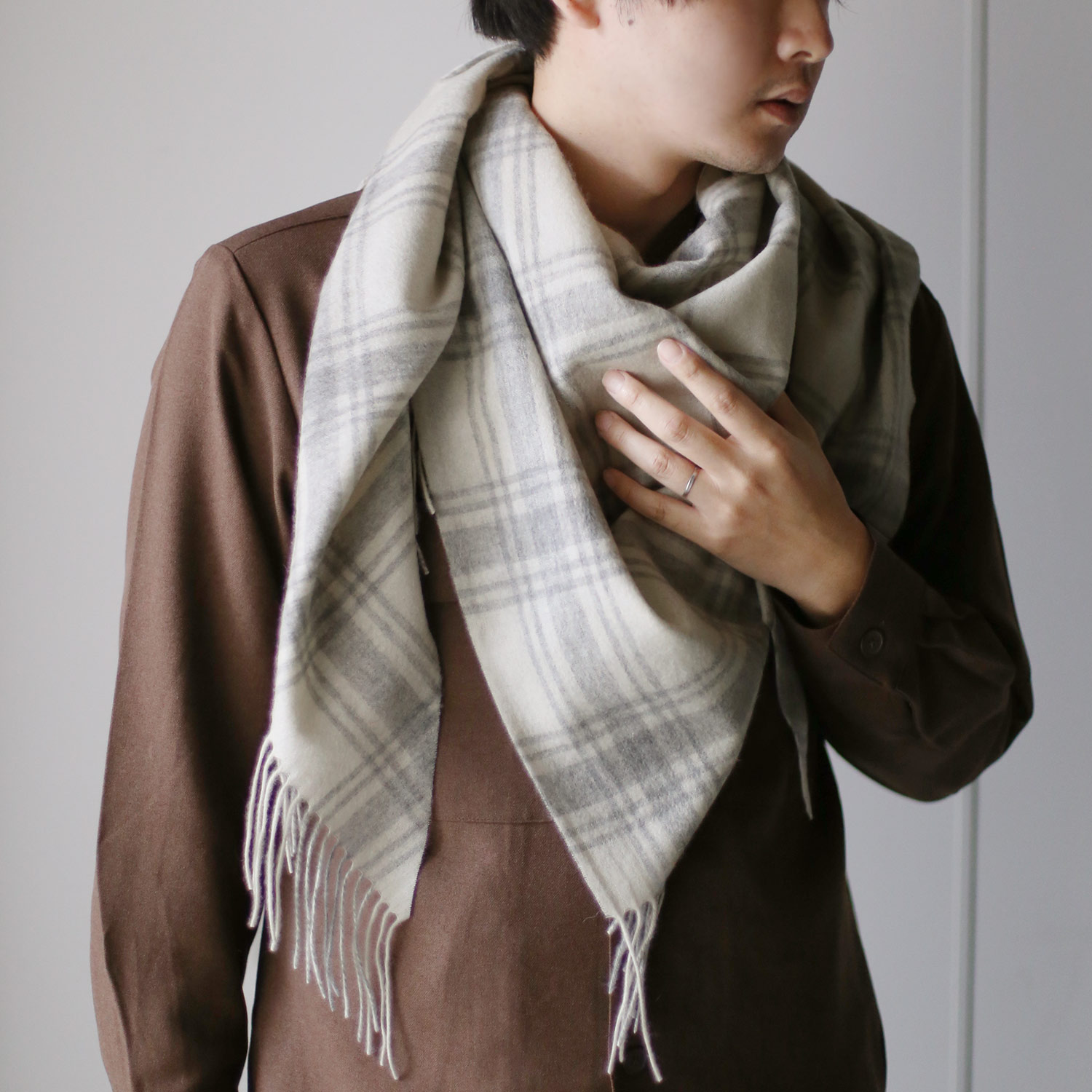 sankyo shokai（三京商会） ［期間限定価格］カシミヤ100% ストール