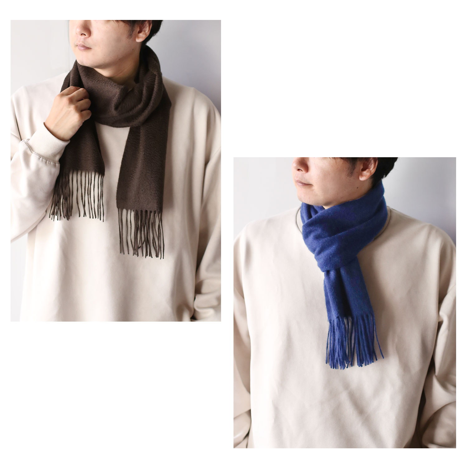 sankyo shokai（三京商会） [10%offクーポン]カシミヤ 100% マフラー