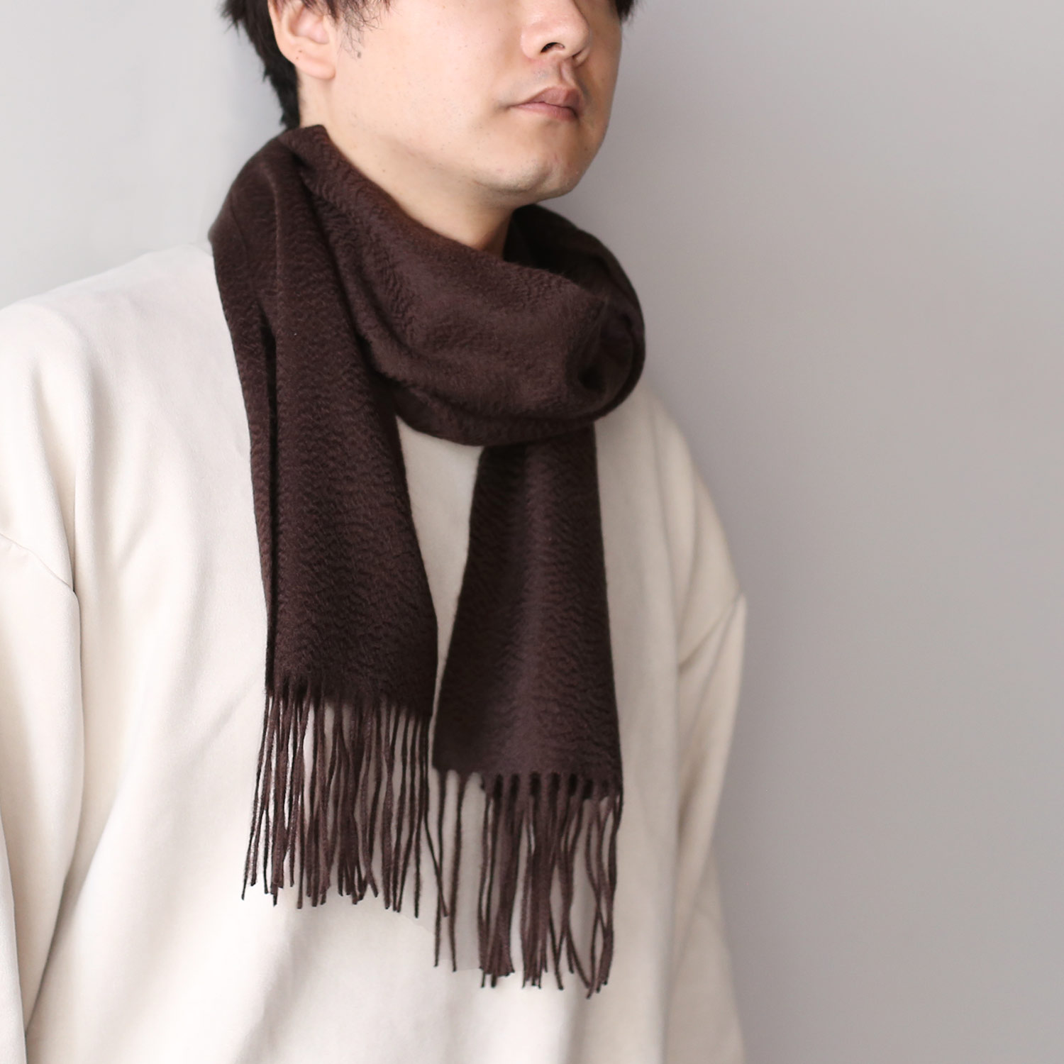 sankyo shokai（三京商会） [10%offクーポン]カシミヤ 100% マフラー