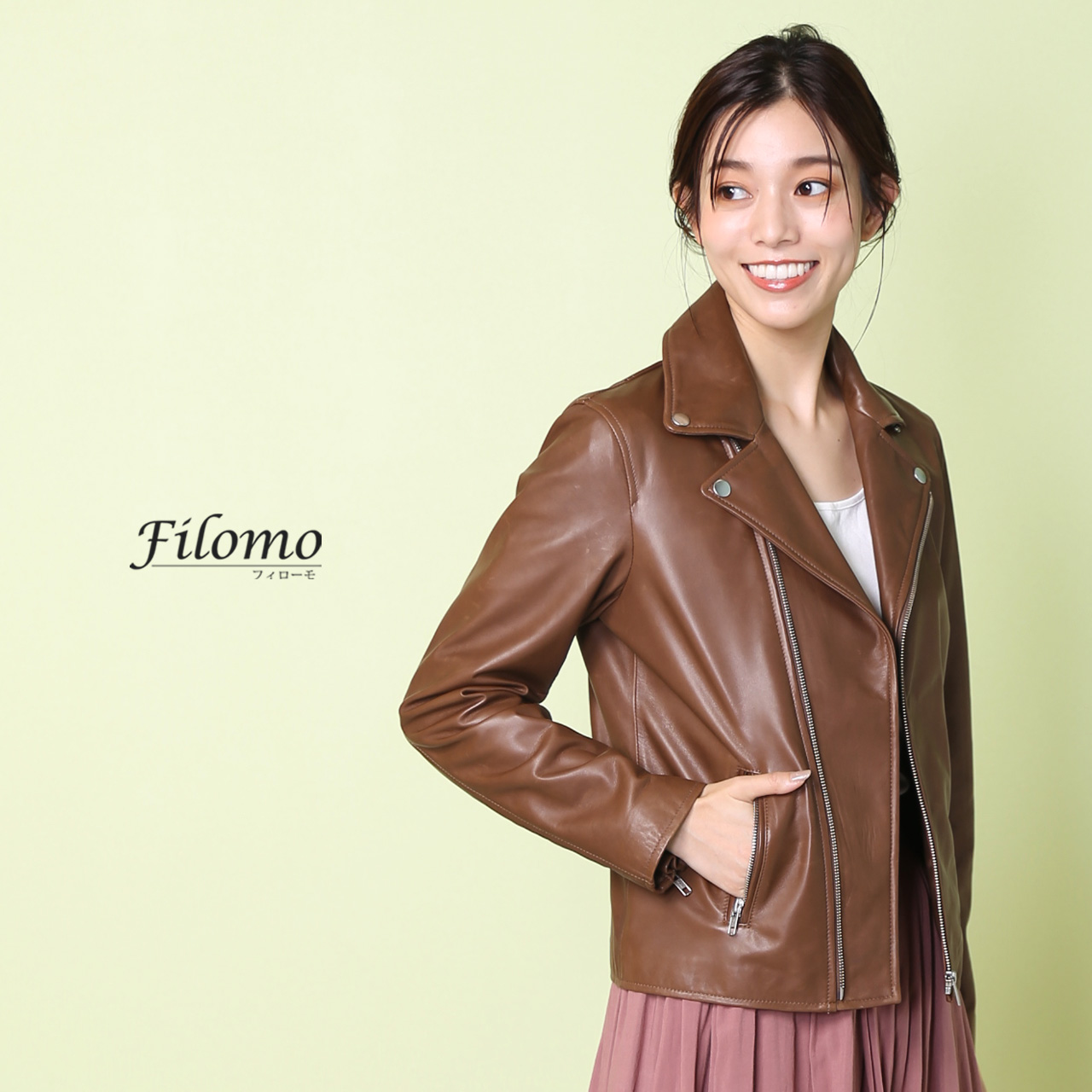 Filomo（フィローモ） [28h限定10%off]ライダースジャケット レザー