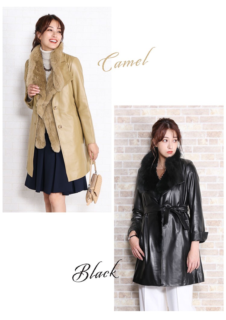 sankyo shokai（三京商会） [28h限定10%off]ラム レザー コート ダウン