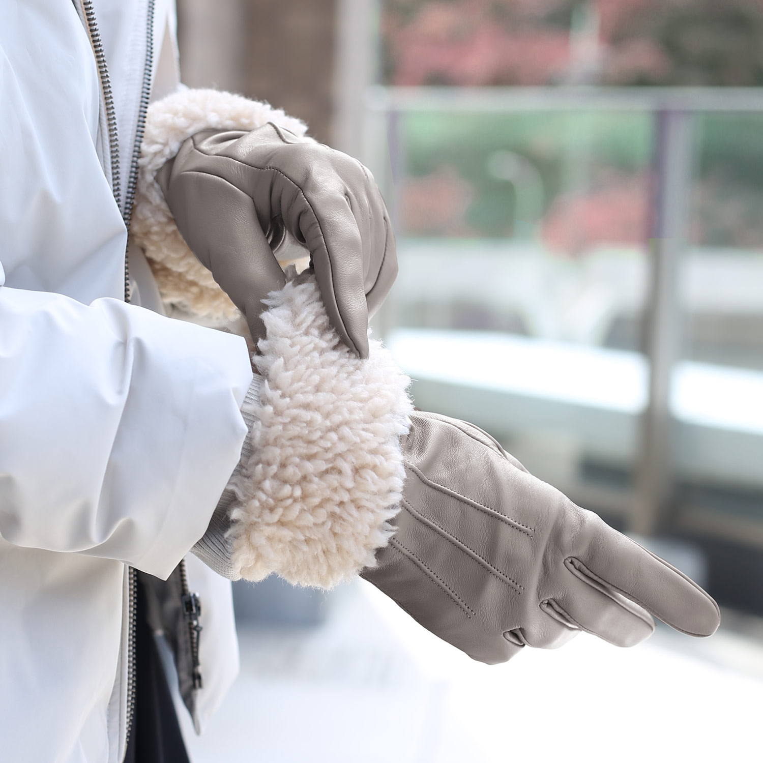 sankyo shokai（三京商会） ［期間限定価格］ラムレザー ボア