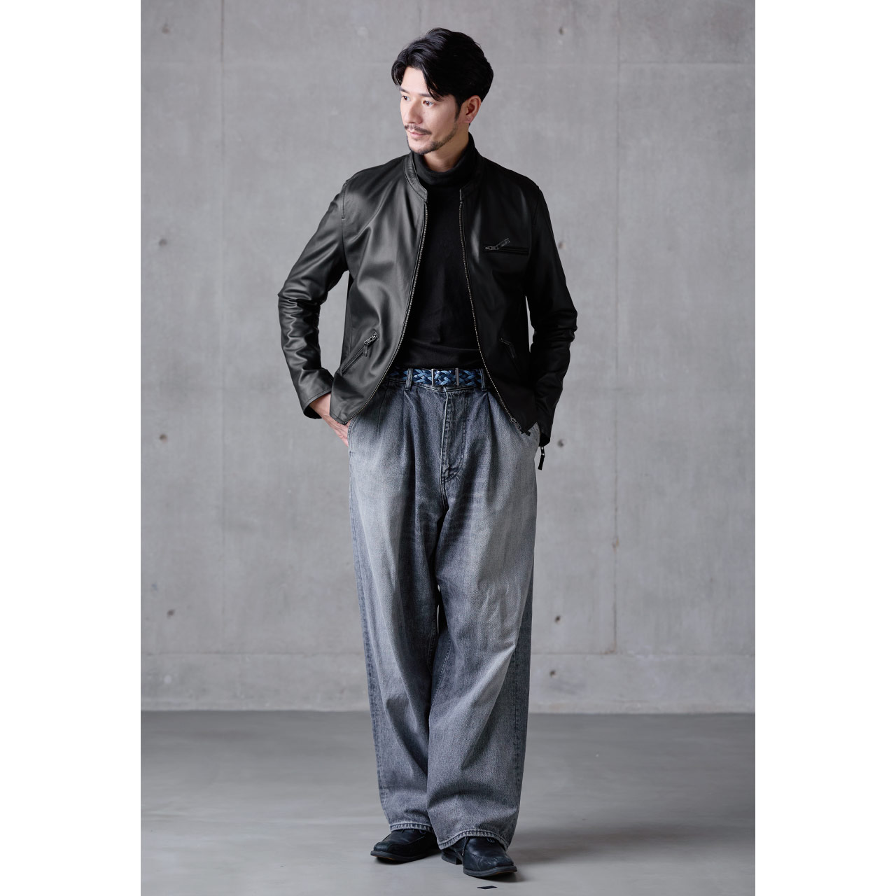 sankyo shokai（三京商会） [5%offクーポン]レザージャケット メンズ