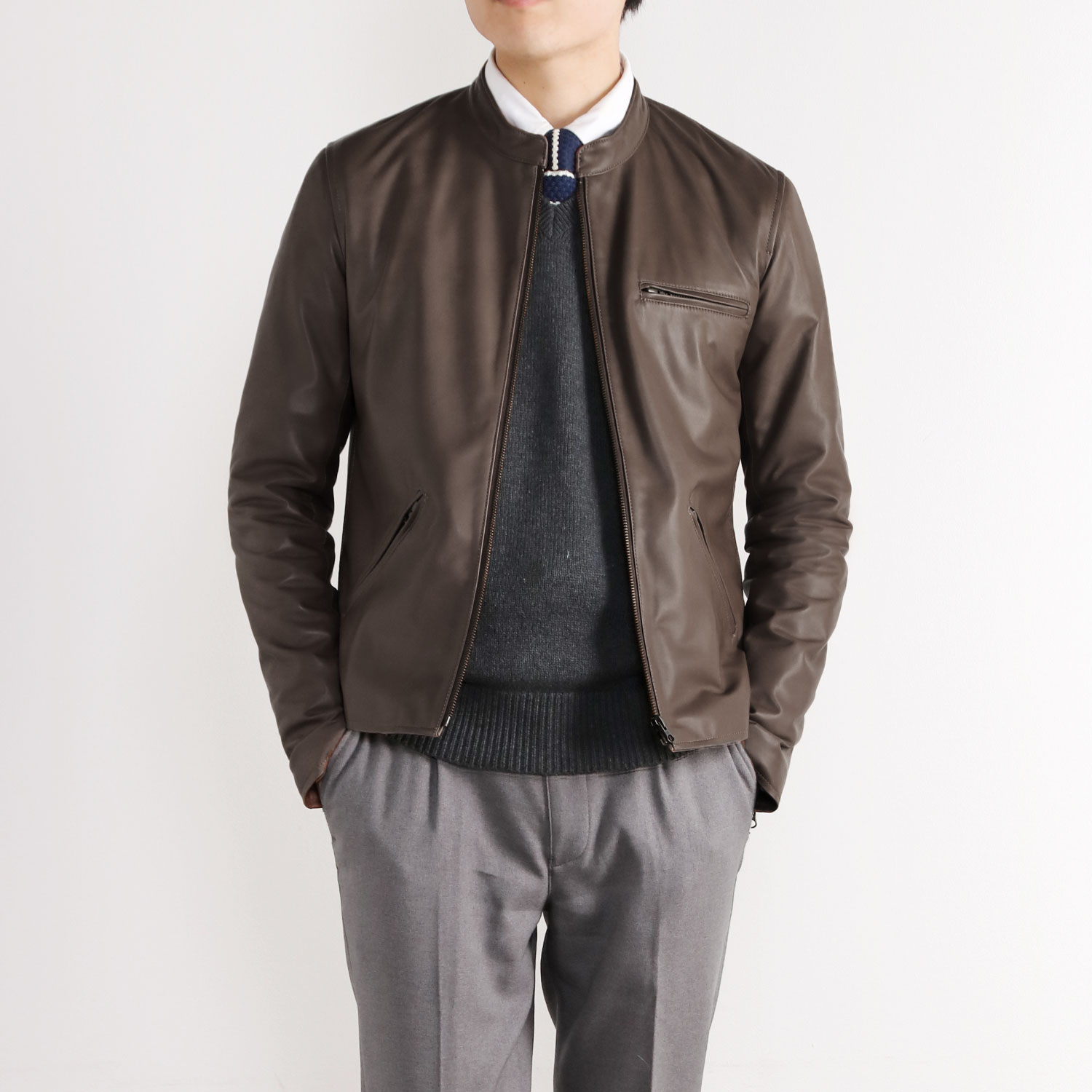 sankyo shokai（三京商会） [5%offクーポン]レザージャケット メンズ