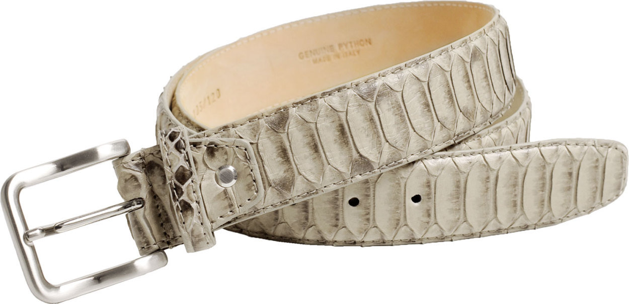 sankyo shokai（三京商会） イタリア製 かっこいい パイソン レザー