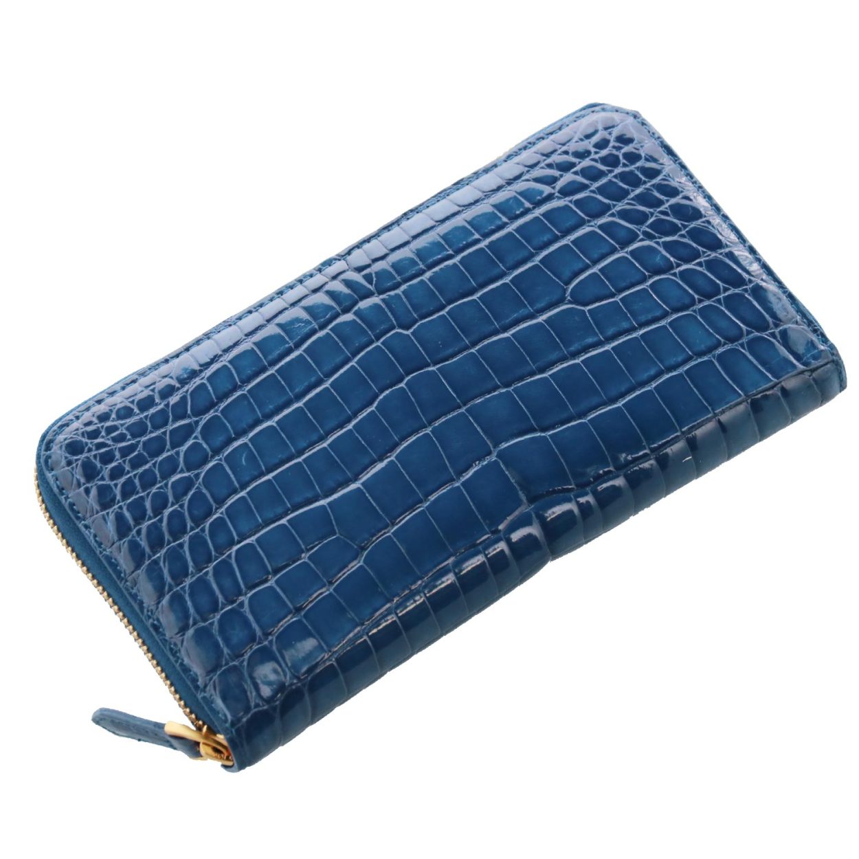 sankyo shokai（三京商会） クロコダイル 長財布 内装 パイソン